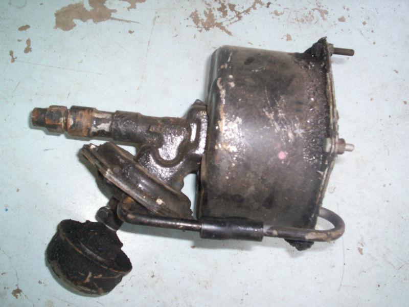 58- 68 jaguar mk1 mk2 3.8s 3.4s brake power booster w original breather used 