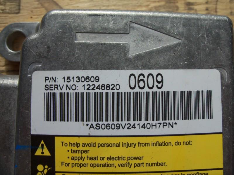 2004  gmc yukon /avalanche /suburban/tahoe     airbag. module.sensor.srs.