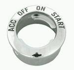 65-66 mustang ignition switch bezel, new high quality !