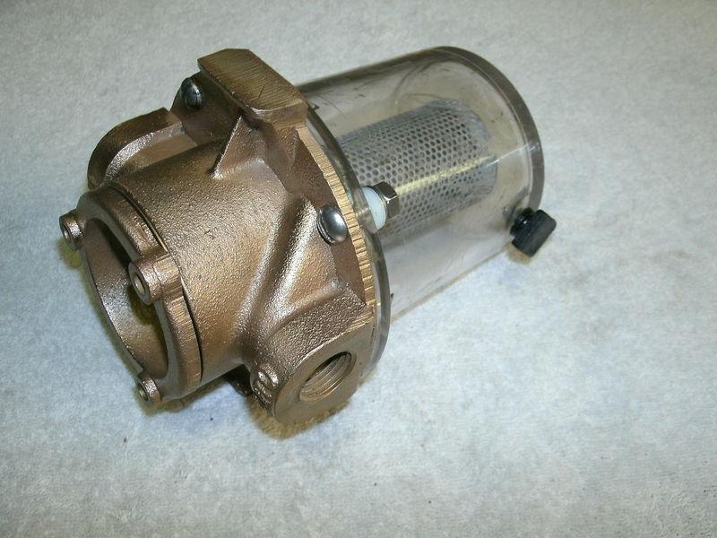 Groco 1/2" raw water pump  strainer arg500