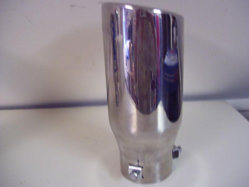 3a racing suv/truck stainless steel performance exhaust tip, new