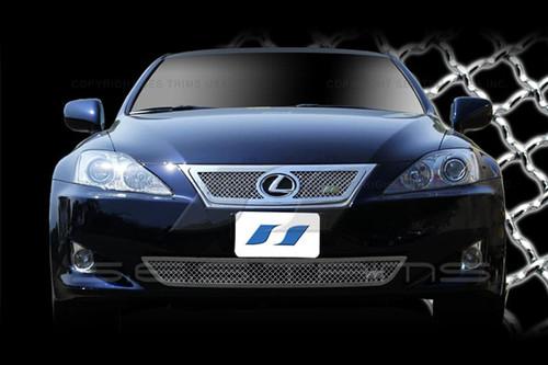Ses trims ti-mg-139a/b 06-08 lexus is billet grille mesh grill chromed