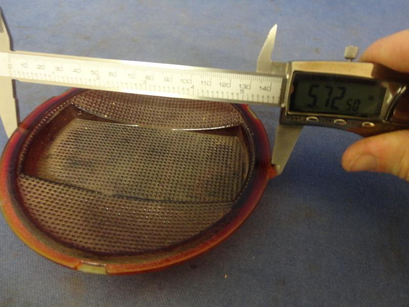 VINTAGE 7 INCH BRAKE LIGHT LENSE DIETZ 470, US $65.00, image 6