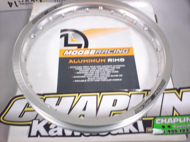 Kawasaki kx85 rear moose aluminum wheel rim 14 inch 28 hole 1.60 wide dirt bike