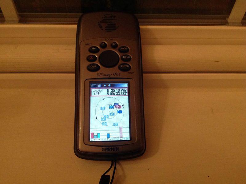 Purchase Garmin GPS Map 96C Color Aviation Moving Map Barely Used
