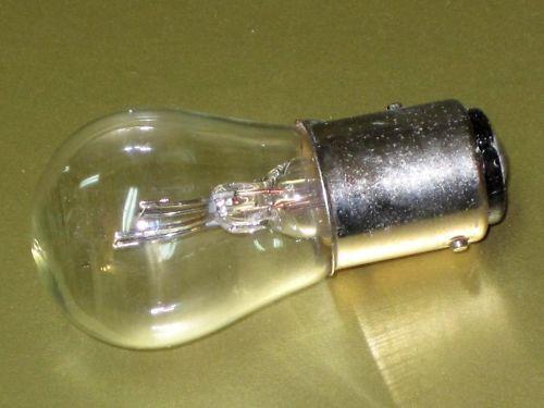 Brake light bulb 6v 6 volt bayonet offset 384 r 21/3cp