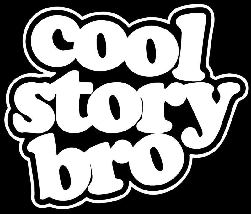 Jdm cool story bro vinyl decal sticker  honda wrx slammed japan drift domo kun 
