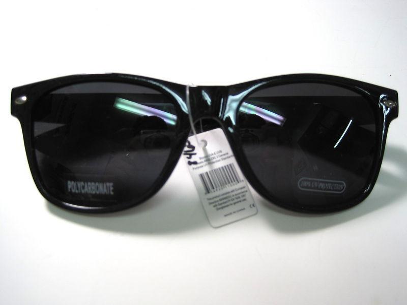 Wayfarer style spexx 1950s style glasses dark tinted lenses uv lens sunglasses