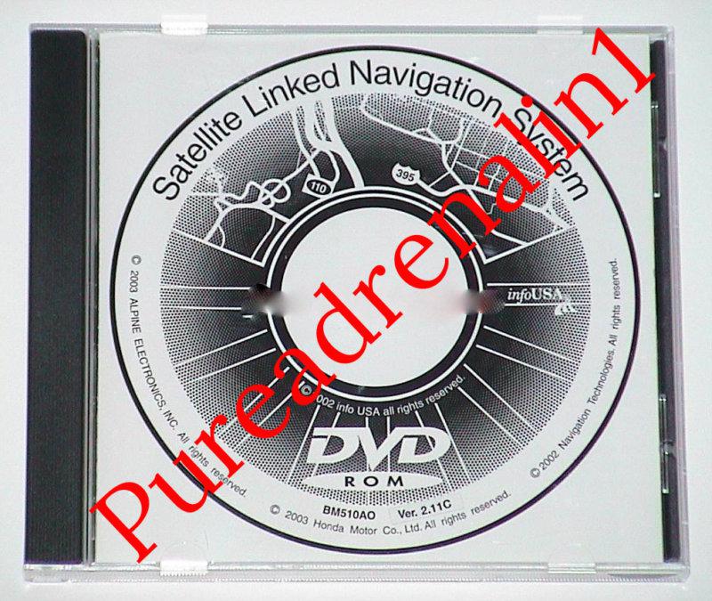 Purchase 2002 ACURA MDX TOURING 4WD HONDA SATELLITE NAVIGATION DISC CD