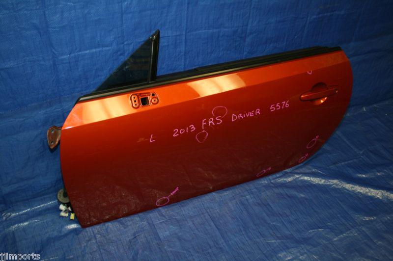 Purchase 2013 13 SCION FRS OEM LEFT DRIVER DOOR ASSEMBLY FRS ZN6 in