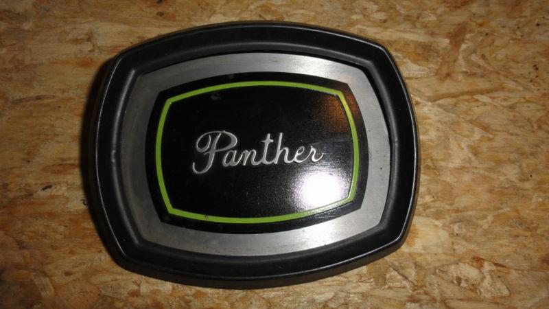 New vintage arctic cat panther insert snowmobile console  rare
