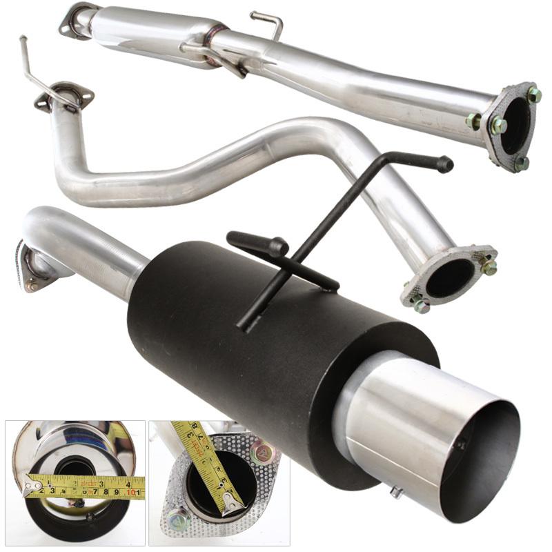 Purchase 19962000 HONDA CIVIC HATCHBACK 3DR BKCATBACK EXHAUST MUFFLER in Ontario, California