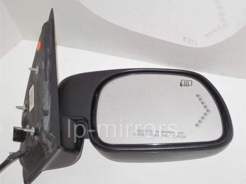 03-07 ford f-250 f-350 f450 super duty excursion signal passenger mirror chrome