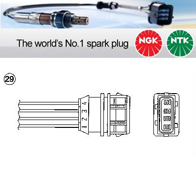 1x ngk ntk oxygen o2 lambda sensor  oza83-vn1 oza83vn1 (0124)