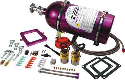 Zex perimeter plate nitrous system wet 300 hp max 10 lb bottle 82048
