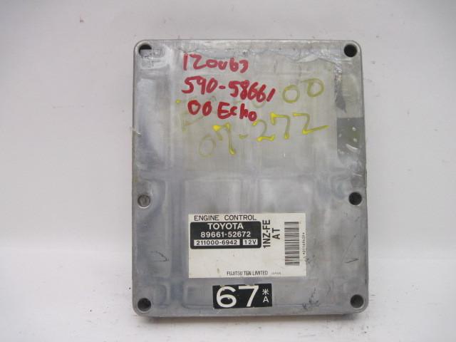 Ecu ecm computer echo 2000 00 auto 89661-52672 546786