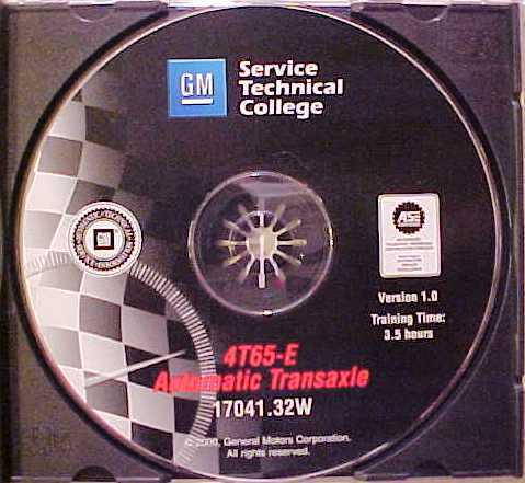 4t65-e - gm cd training