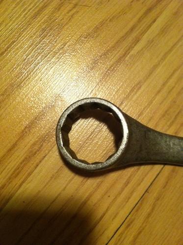 Craftsman box end wrench 1-1/8 by 1-5/16 very good USA =v=, US $9.99, image 4