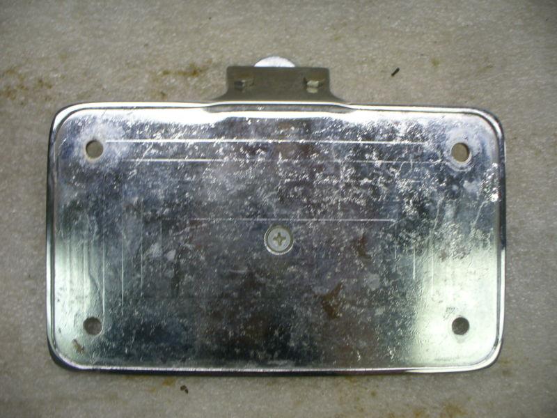 Purchase Harley custom license plate bracket 7 1/4" X 4 1/4". in