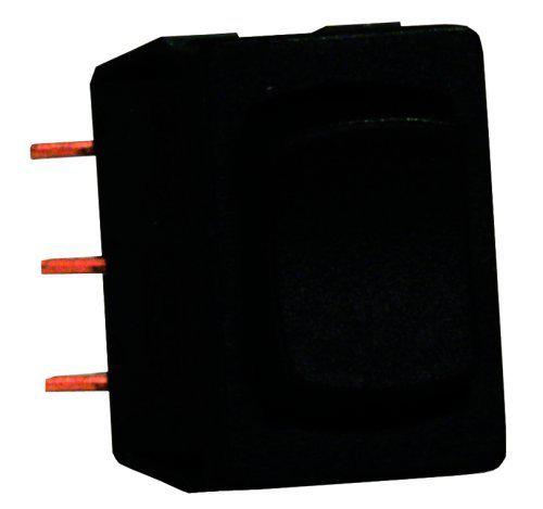 J r products 13335 mini on/off/on switch - black