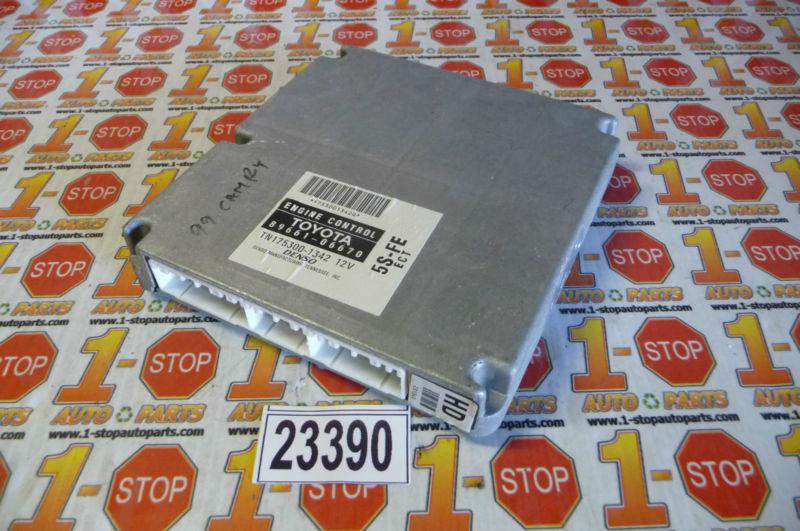 99 toyota camry 4cyl automatic engine computer ecu ecm 89661-06670 oem