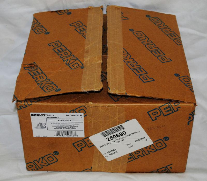 Perko Fog Bell Fig. 179 0179012PLB, US $360.00, image 3