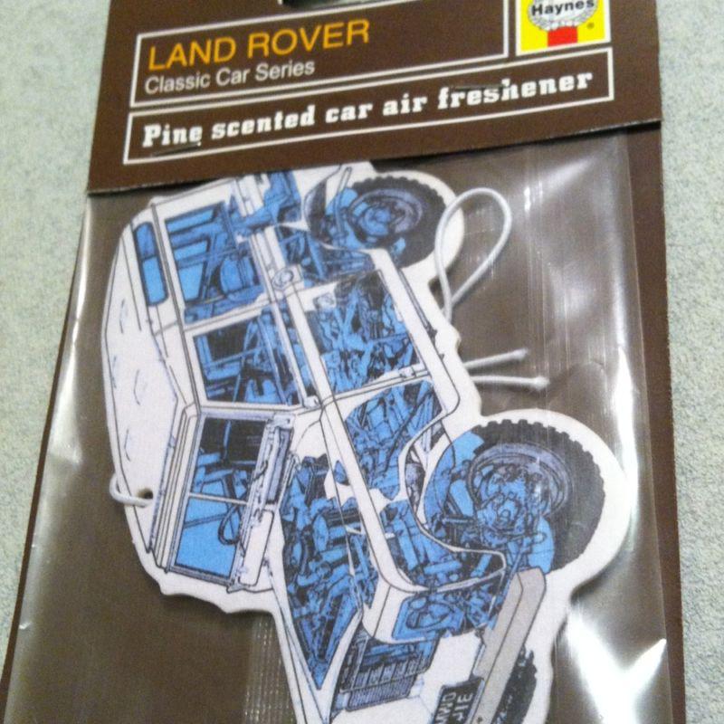 Buy Land Rover Pine Scented Air Freshener Haynes Manual Series Defender