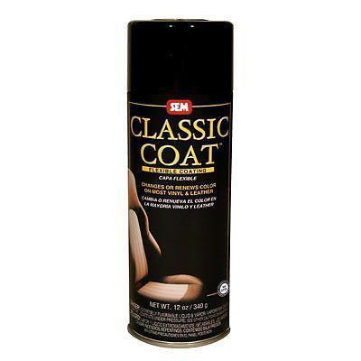 Sem classic coat leather & vinyl paint medium gray