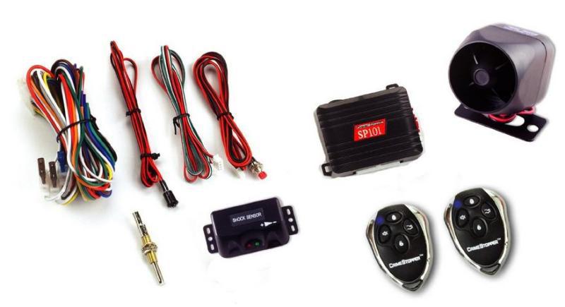 Brand new crime stopper sp-101 universal remote car alarm security system