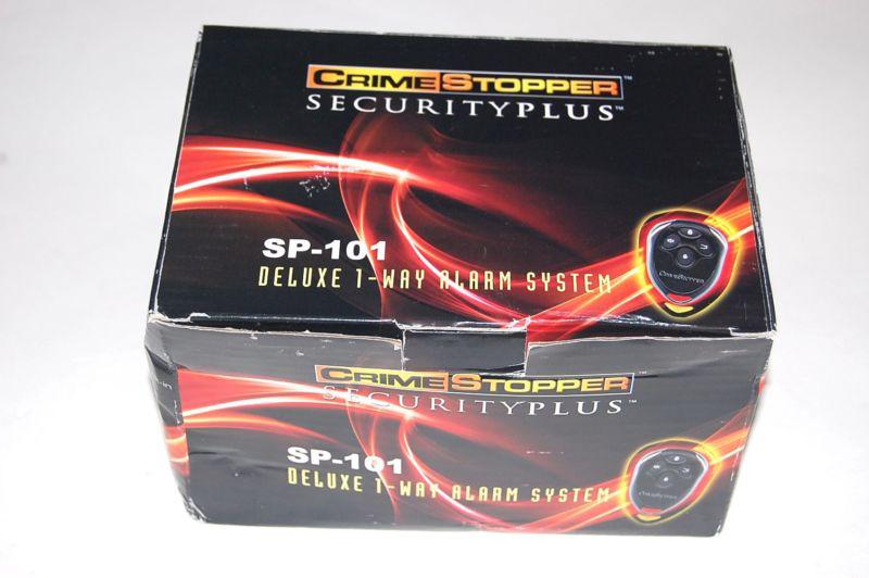 Buy BRAND NEW CRIME STOPPER SP101 UNIVERSAL REMOTE CAR ALARM SECURITY SYSTEM in Salt Lake City