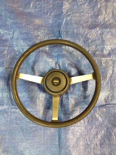 Jeep wrangler yj factory steering wheel 87-95 dark gray charcoal