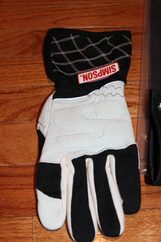 New Simpson Racing Gloves The Elite Size Small Black -- Racing - , US $60.00, image 3