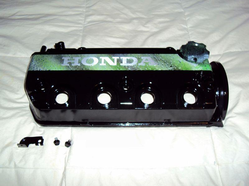Custom Honda Civic Valve Cover JDM d16 Z6 Y8 Y7 Y5 Non or VTEC Airbrushed, US $99.99, image 3