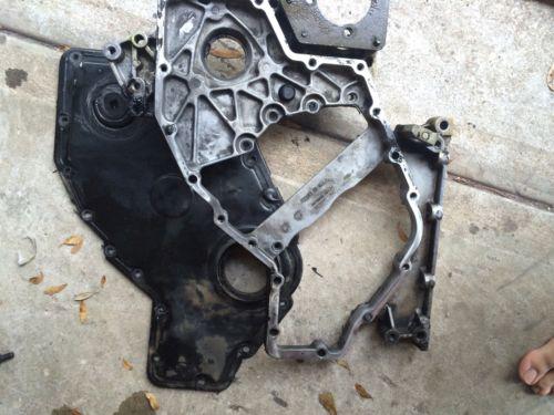 Cummins c.r. 5.9l timing gear housing, '04.5-up 