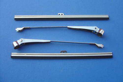 1941-1942-1946-1947-1948 chevrolet windshield wiper arms & blades-new