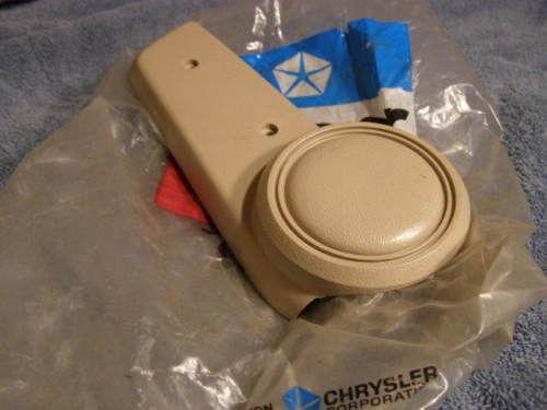 Nos mopar dodge plymouth chrysler seat side panel cover