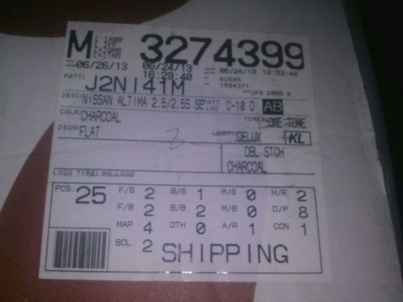 2010 Nissan Altima 2.5/2.55 SE Charcoal Complete Factory Fabric Seat Covers, US $200.00, image 4