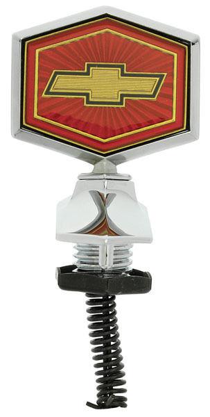 1980 - 1987 new el camino malibu header panel hood ornament emblem 