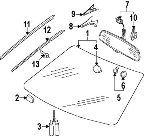 Audi oem 4e0955609 windshield-film