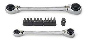 Gearwrench 85200 13 piece sae quadbox set