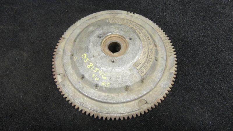 Flywheel #581546,0581546 johnson,evinrude outboard boat powerhead ignition part