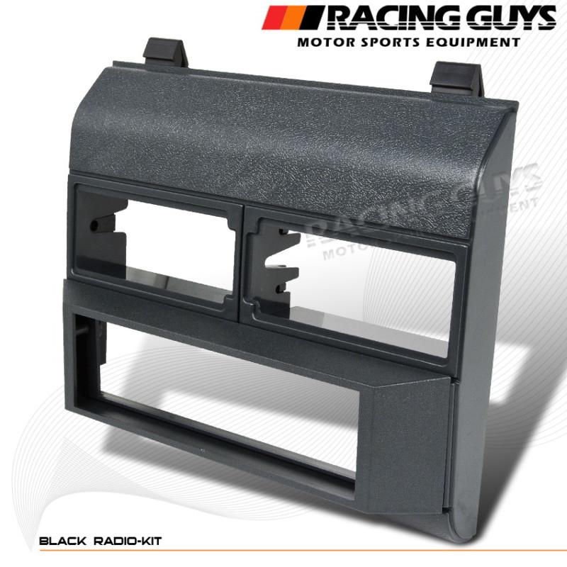 88-94 chevy c/k pickup dash kit radio bezel trim black install gmc suburban new