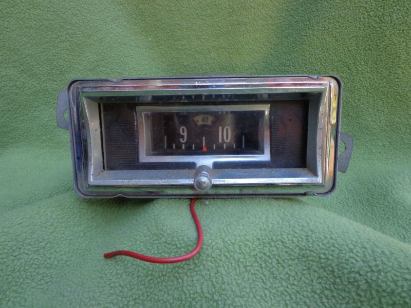 1957 cadillac el dorado drum clock