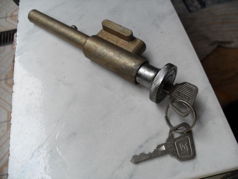 Vintage accessory front hood lock sedan or convertible split zwitter or oval bug