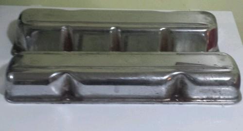 Chrome steel amc / jeep 304 360 401 v-8 1967-1987  valve cover cj5  cj6 cj7 v8 