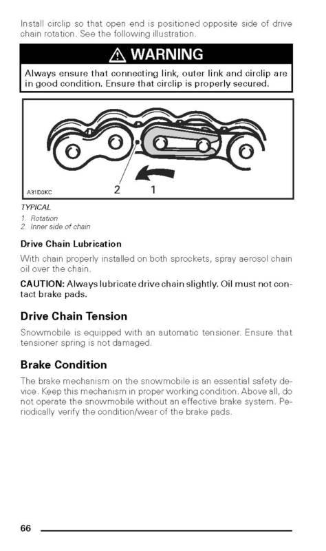Ski-Doo Snowmobile Owners Manual 2004 Mini Z , US $19.00, image 4