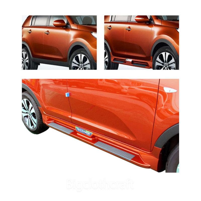 New side step nerf cab oem running board black for kia sportage r 2010-2012