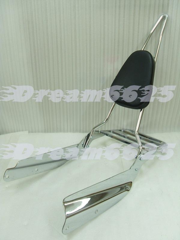 Backrest sissy bar fit for honda vtx 1300 1800 r s vtx1300r vtx1800 #tr