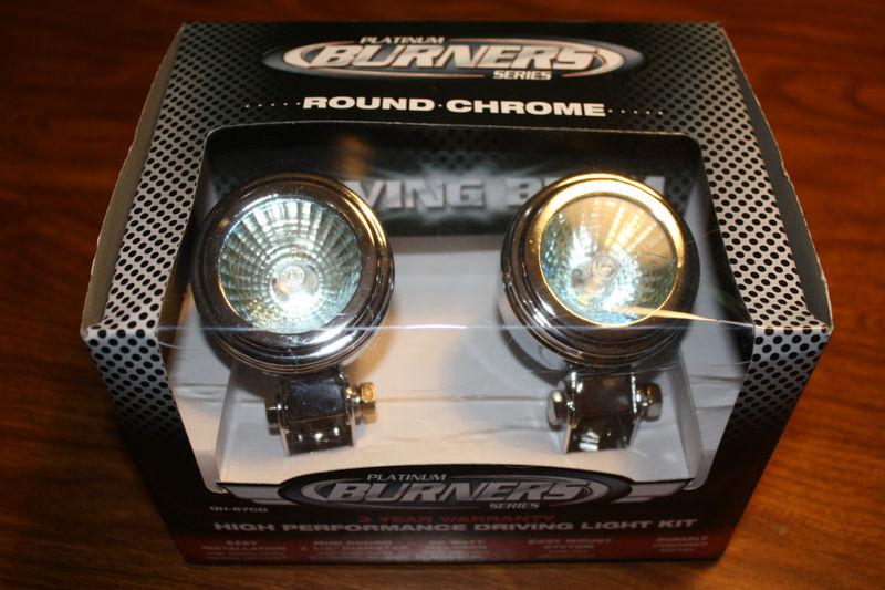 Universal high performance motor cycle 12v driving light kit