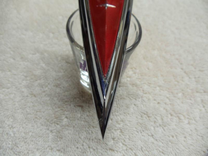 ~1~CLASSIC~NOS~1970 1971 1972 1973 1974-79 PONTIAC NOSE/HEADER PANEL EMBLEM ~GM~, US $89.98, image 3
